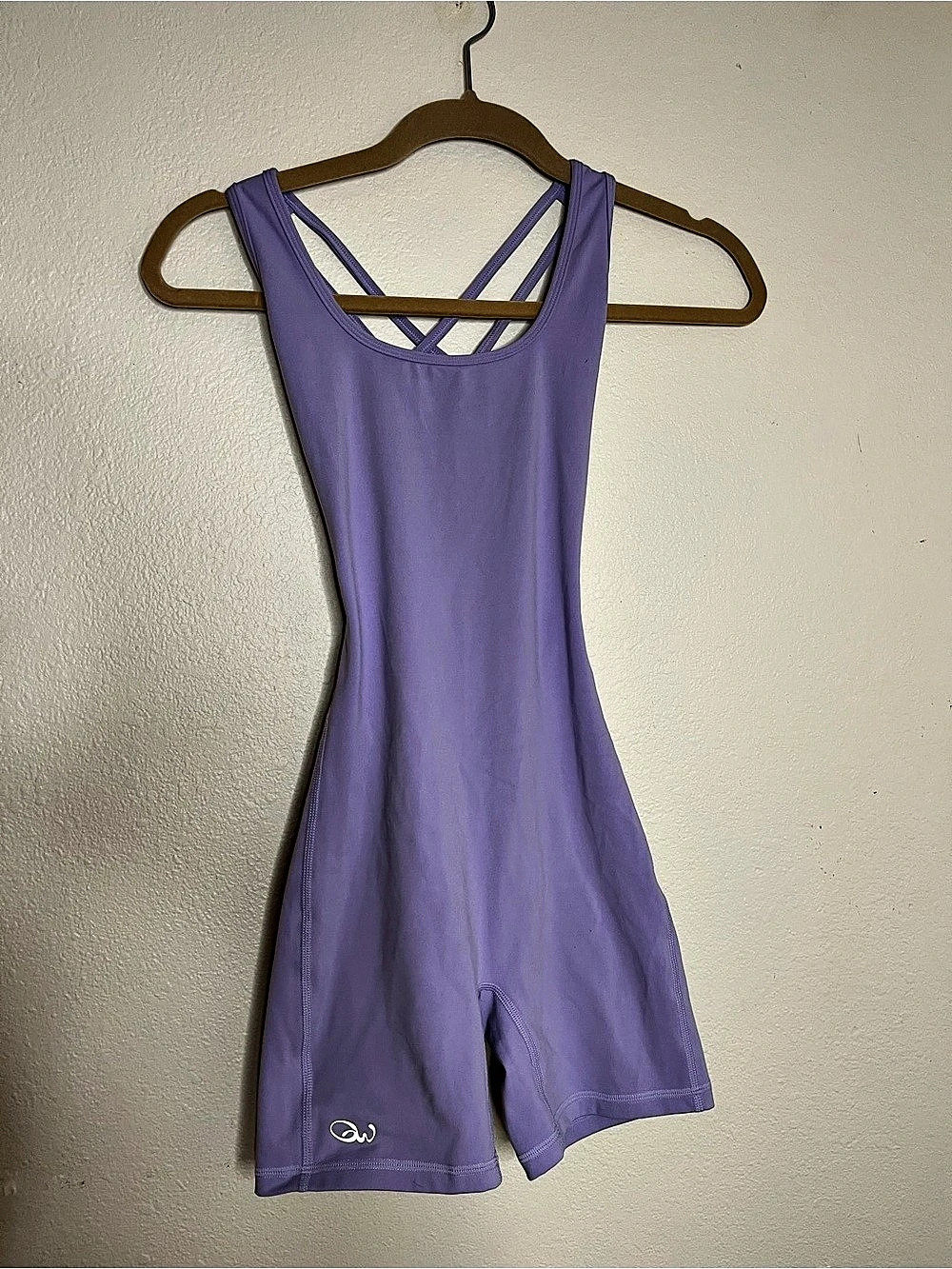 Purple Athletic Romper